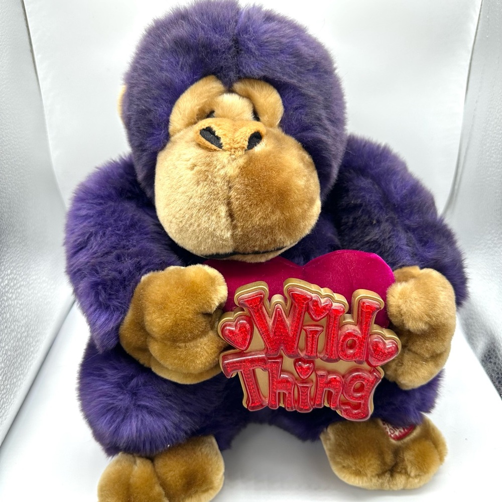 Vintage Singing “Wild Thing” Gorilla Plush